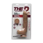Uncut D – Reālistisks ULTRASKYN dildo ar sēkliniekiem – 22 cm (9″) — Foto 1