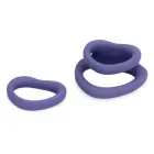 Heart Cockring Set – Purple — Photo 5