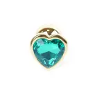 MyLove Toys Jewellery sirds formas anālais spraudnis – 7 cm (2.8″) – Zaļš — Foto 2