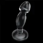 LoveToy Flawless Clear Prostate Plug – prostatas spraudnis – caurspīdīgs – 16,5 cm — Foto 3
