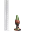 Kiotos Revolt Green Army 24 Medium – silicone anal plug – 14.5 cm — Photo 3