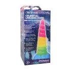 Fantasy Fuckers Celestial Unicorn Horn tamsoje šviečiantis dildo – 20 cm (8″) – spalvotas — Nuotrauka 1