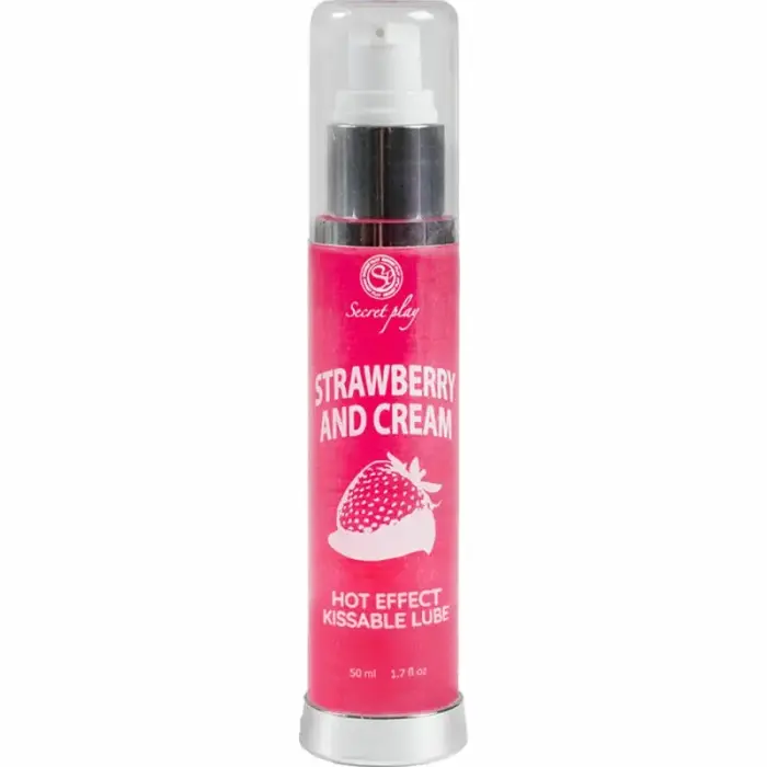 Secret Play 2-in-1 Intimate Gel with Heat Effect Strawberry & Cream – 50 ml
