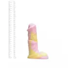 Kiotos Revolt Pink Smash 01 Small – silikoninis dildo – 16,5 cm — Nuotrauka 5
