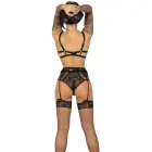 Livco Corsetti Fashion Pojzon apakšveļas komplekts – melns – L/XL — Foto 2