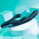 Playboy Pleasure Rapid Rabbit Vibrator – 26 cm (10.38″) – Black — Photo 3
