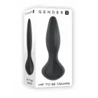 Evolved Hip To Be Square Rechargeable Anal Model – 12.7 cm (5″) – Black — Photo 7