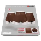 XX-DreamsToys Ultra Realistic Vagina Form – Black – Size S — Photo 6