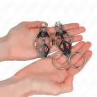 KINK O-Ring Japanese Clover spenelių spaustukai – sidabriniai — Nuotrauka 3