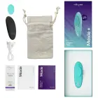 We-Vibe Moxie+ Aqua носимый вибратор – 8.4 см – синий — Фото 8