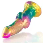 EPIC IRIS fantastinis dildo – 22.5 cm (8.9″) – spalvotas — Nuotrauka 3