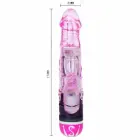 Baile Multispeed truša vibrators – rozā — Foto 8
