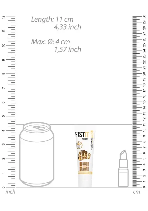 Fist It Numbing lubrikants uz ūdens bāzes – 25 ml Foto 4