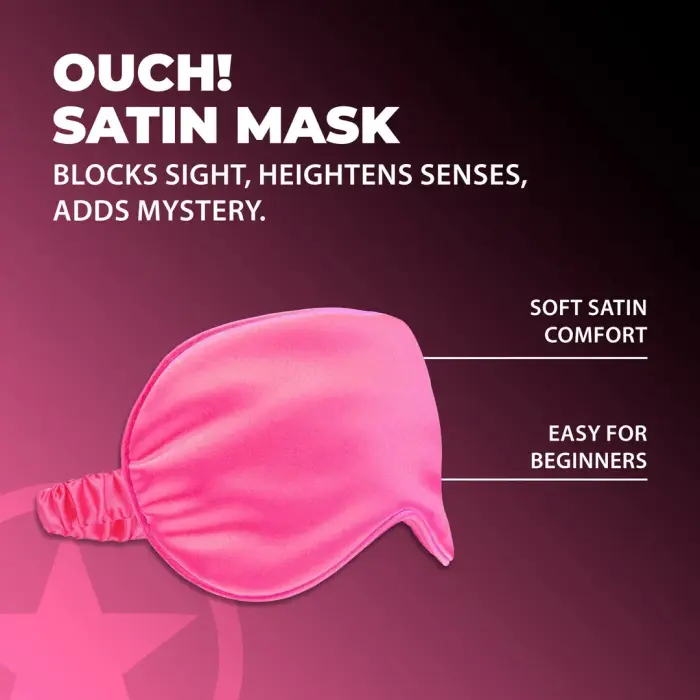 Satin Mask - Pink Foto 5