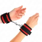 KINK регулируемые нейлоновые фиксаторы для запястий – красно-чёрные – 18–35 см — Фото 4