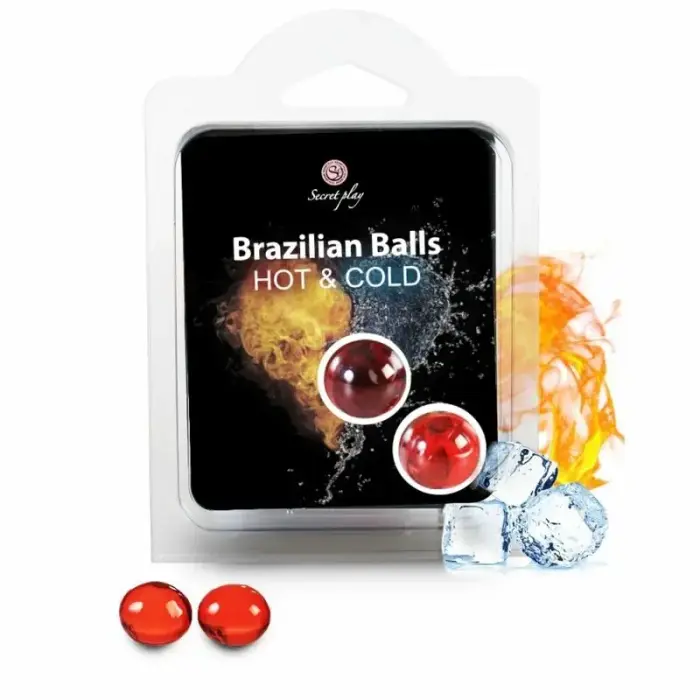 SecretPlay Brazilian Balls Dual Sensation согревающие и охлаждающие шарики – 2 шт.
