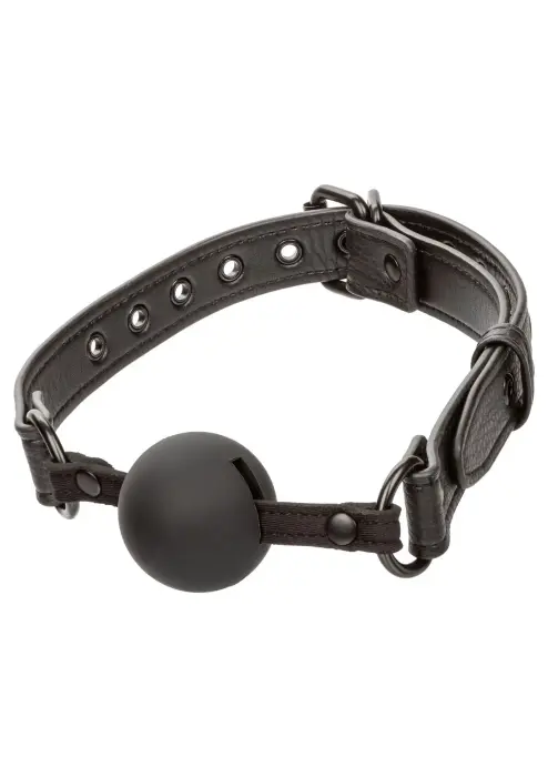 Nocturnal Silicone Ball Gag – Black