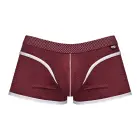 Male Power Sport Mini Short – Burgundy – L — Photo 3