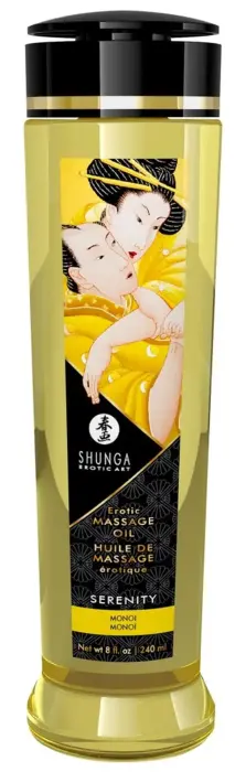 Shunga Serenity Monoi Erotic Massage Oil – 240 ml