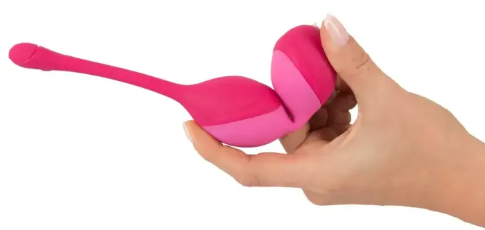 Sweet Smile Вибрирующий дуэт шариков для любви с дистанционным управлением Фото num