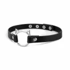 Bedroom Fantasies Kitty choker – faux leather – black — Photo 4