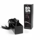Secret Play Black Bondage Series – kompakta mākslīgās ādas pātaga 44 cm — Foto 3