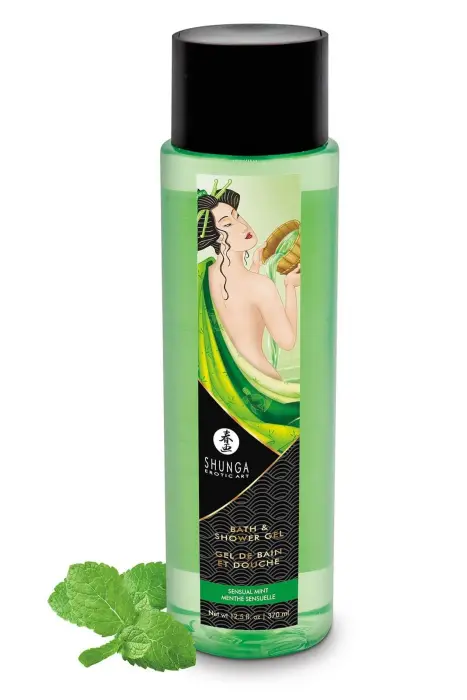 Sensual Mint Kissable Bath & Shower Gel – 370 ml Photo