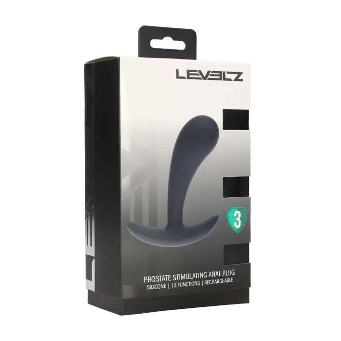 LEVELZ вибрирующий стимулятор простаты – M – Черный