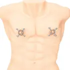 Prowler RED 4-Way Adjustable Stainless Steel Nipple Clamp – Silver — Photo 4
