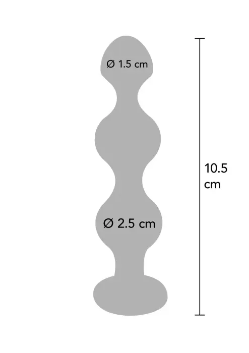 Diamond Star Beads mazs – S – Sudraba Foto 4