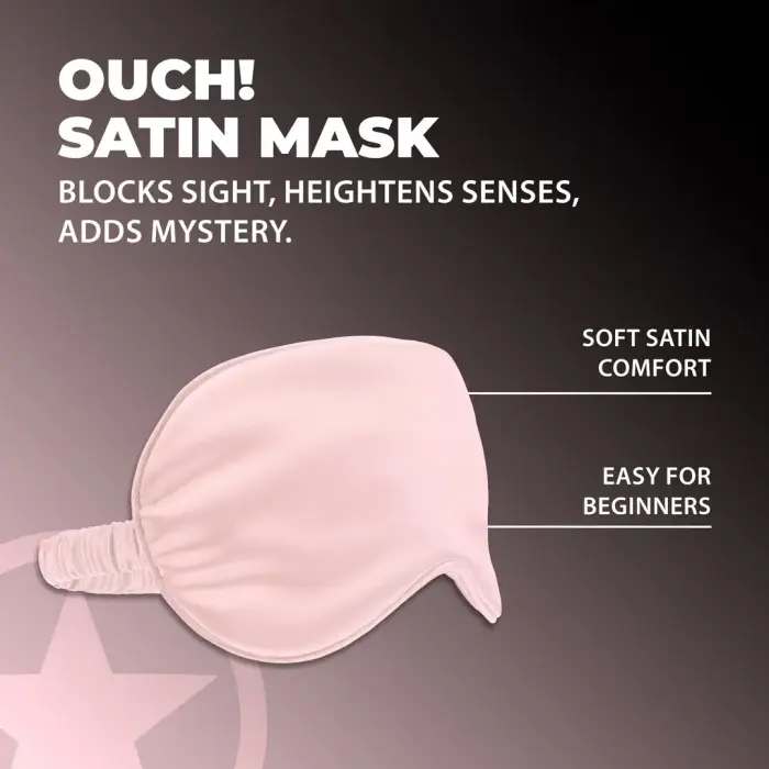 Satin Mask - Powder Pink Foto 5