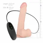 Анатомический вибратор FeelzToys Lewis – 21 см (8.2″) – телесный — Фото 6