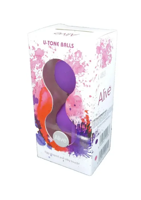 Geisha Lastic Balls Alive.Ball вагинальные шарики – фиолетовые