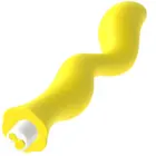 G-SPOT Gavyn G taško vibratorius – 20 cm (8″) – geltonas — Nuotrauka 2