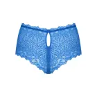 OBS Lace Shorts with Cut-Out Back – Blue – S/M — Photo 4