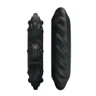 BAILE - Flowering Silicone Cock Ring – 2 pcs. – Black — Photo 3
