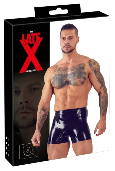 Latex Men's Briefs – Black – S