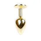 MyLove Toys Jewellery Gold analinis kištukas – 7 cm (2.8″) – Skaidrus — Nuotrauka 7