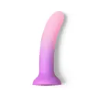 Ombre dildo – 17.8 cm (7″) – įvairiaspalvis — Nuotrauka 3