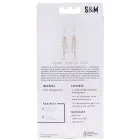 Sportsheets S&M Pearl – adjustable nipple ties with faux pearls — Photo 4