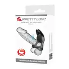 PRETTY LOVE – вибрирующее кольцо для члена Silas, черный, 7 функций вибрации — Фото 11