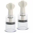 Darkness Nipple Suckers – transparent vacuum set – 2 pcs – 3.1 cm — Photo 4