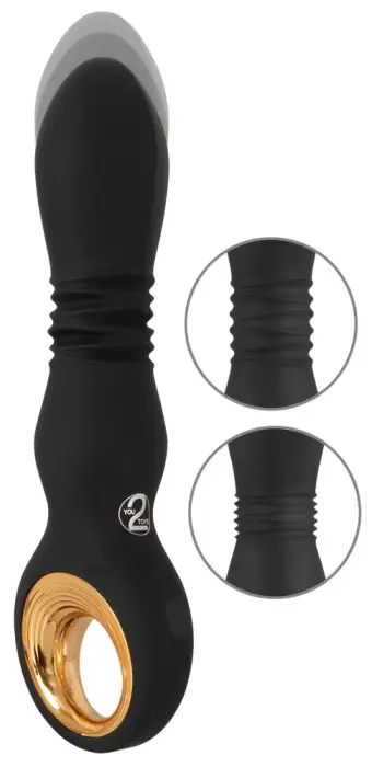 Eternal Strong Thrusting Vibrator – 17 cm (6.7″) – melns Foto 2