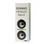 DOMINO Metallic Balls – водонепроницаемая система тренировки тазового дна – серебристый — Фото 1