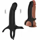 ARMONY Vibrating Silicone Ring & Intimate Machine – 13.8 cm (5.43″) – Black — Photo 7