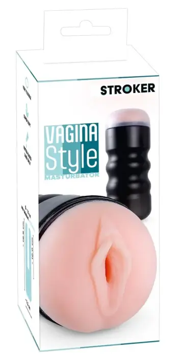 STROKER vagīnas stila masturbators – diskrēts futrālis – TPE/TPR