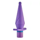 Tingling Touch Vibrating Anal Plug – 13 cm – Black — Photo 1