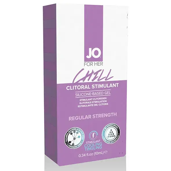 System JO охлаждающий клиторальный гель Chill – 10 мл