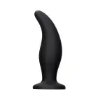 Изогнутая анальная пробка – 18 cm (7.1″) – Черная — Фото 3