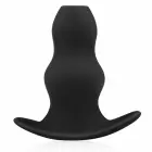 BUTTR Foxhole Silicone Hollow Plug – L – Black — Photo 3